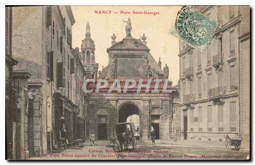 CPA Nancy Porte Saint Georges 