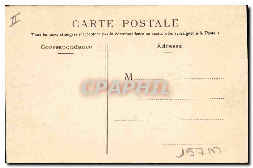 CPA Nancy Porte Stanislas  — Rückseite