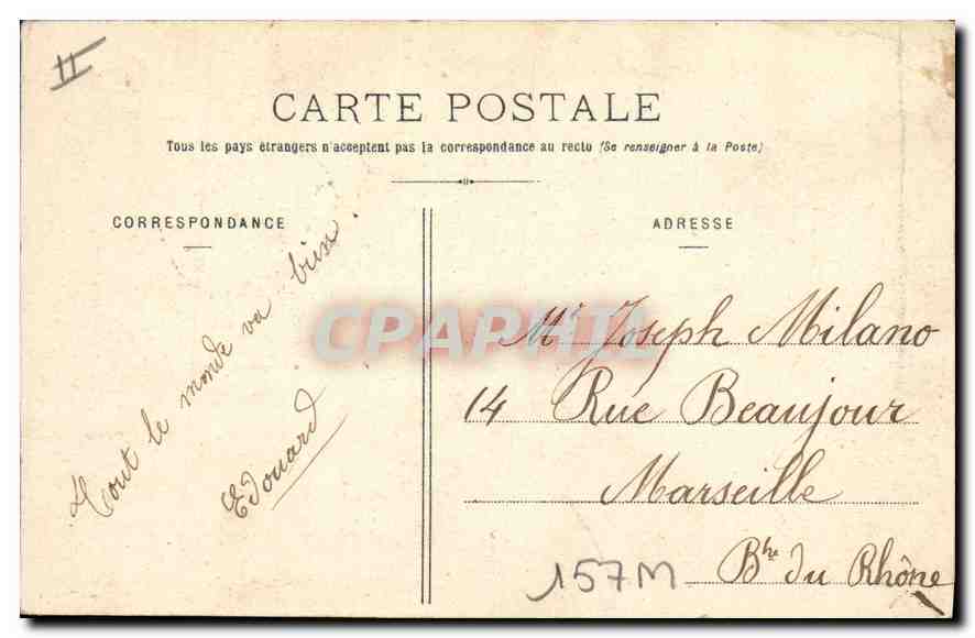 CPA Nancy Place Thiers  — Verso