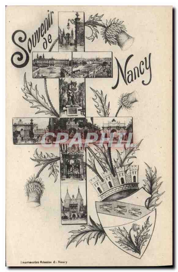 CPA Souvenir de Nancy 