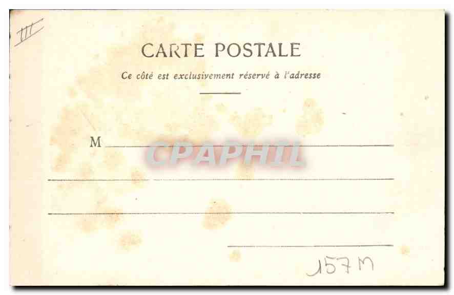 CPA Nancy Porte Saint Nicolas  — Rückseite