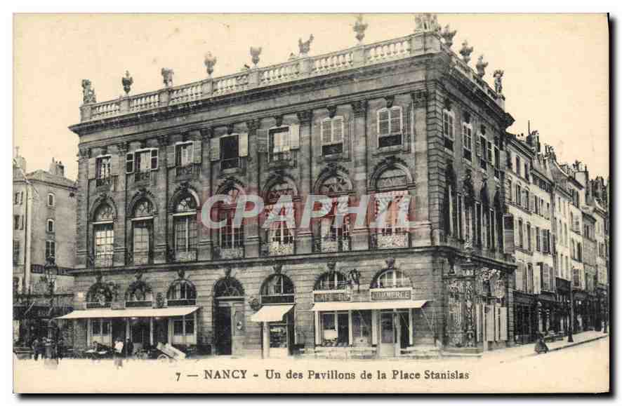 CPA Nancy Undes Pavillons de la Place Stanislas 