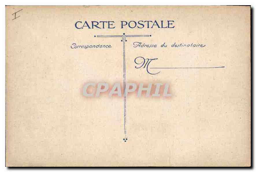 CPA St Etienne L'hotel de Ville  — Rückseite