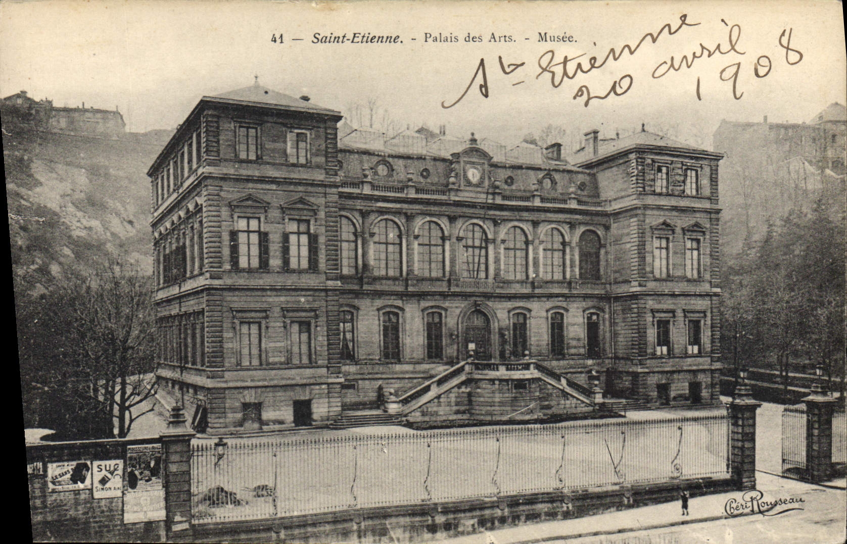 CPA Saint Etienne Palais des Arts Musee 