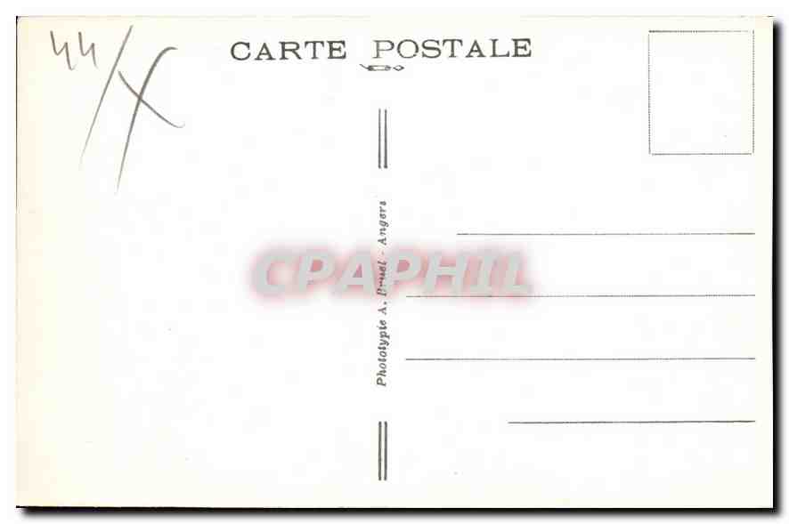 CPA La Baule sur Mer Loire Inf Vue generale de la Plage  — Rückseite