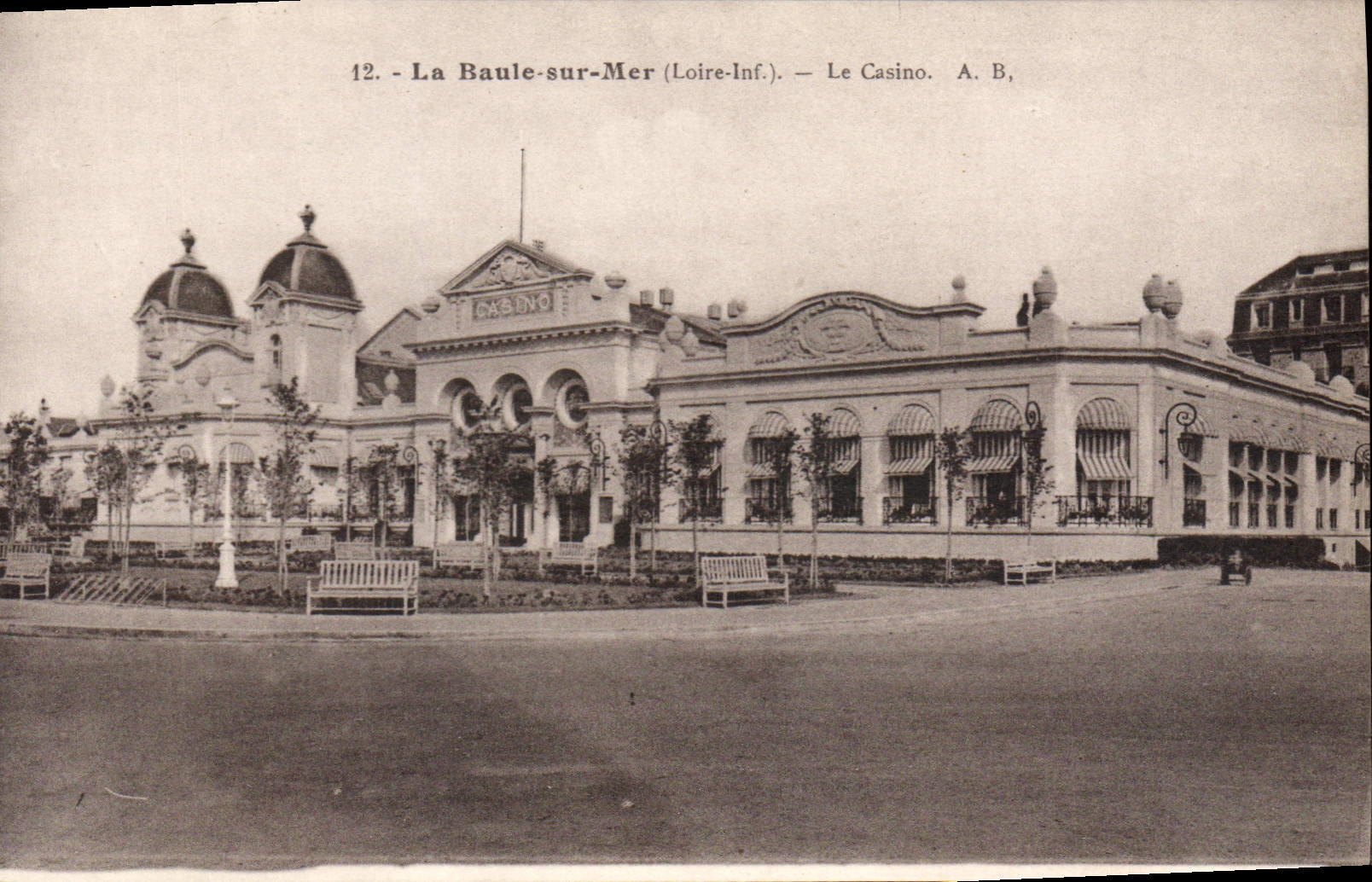 CPA La Baule sur Mer Loire Inf Le Casino 