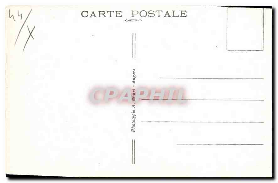 CPA La Baule sur Mer Loire Inf Le Casino  — Rückseite