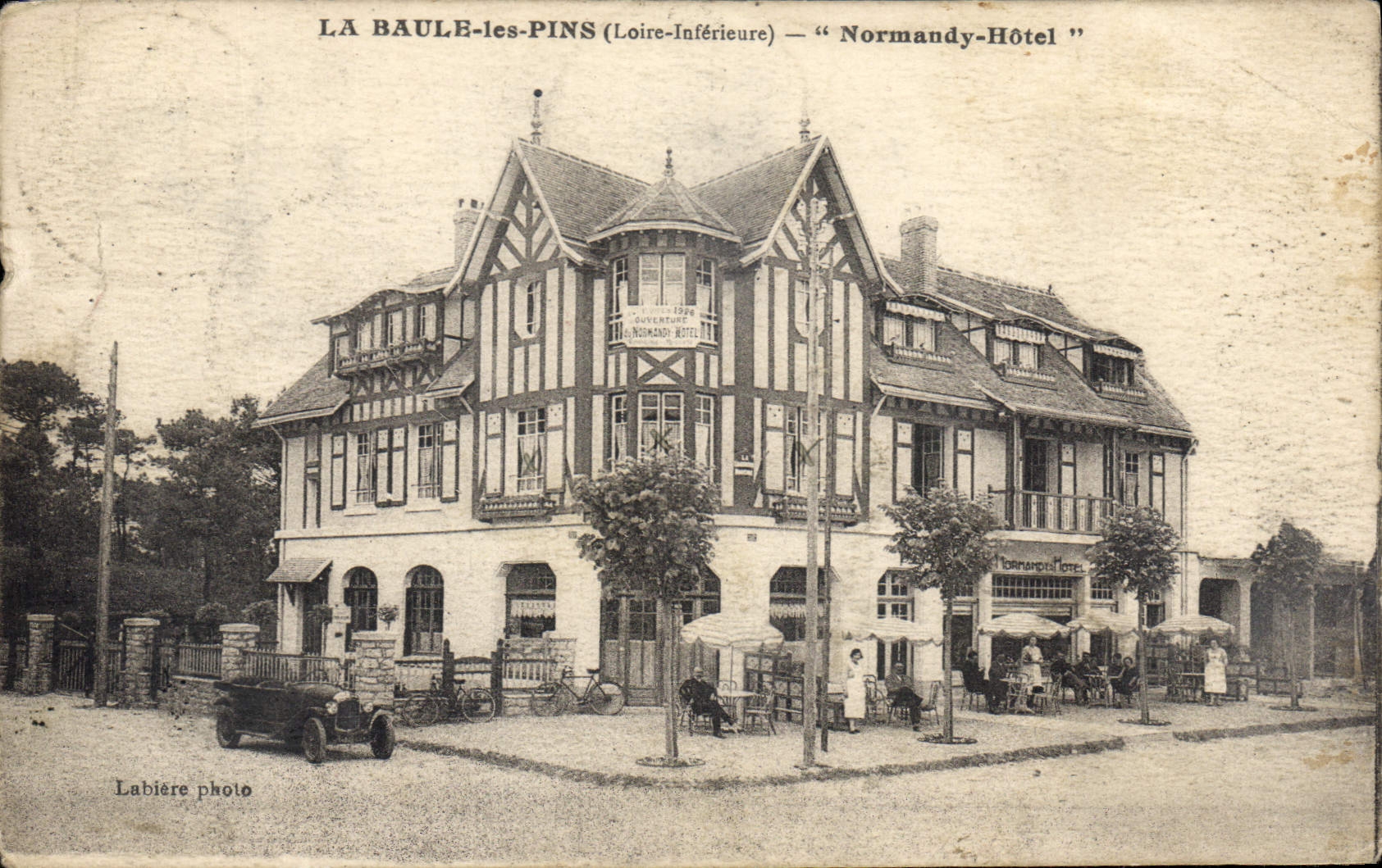 CPA La Baule les Pins Loire Inferieure Normandy Hotel 