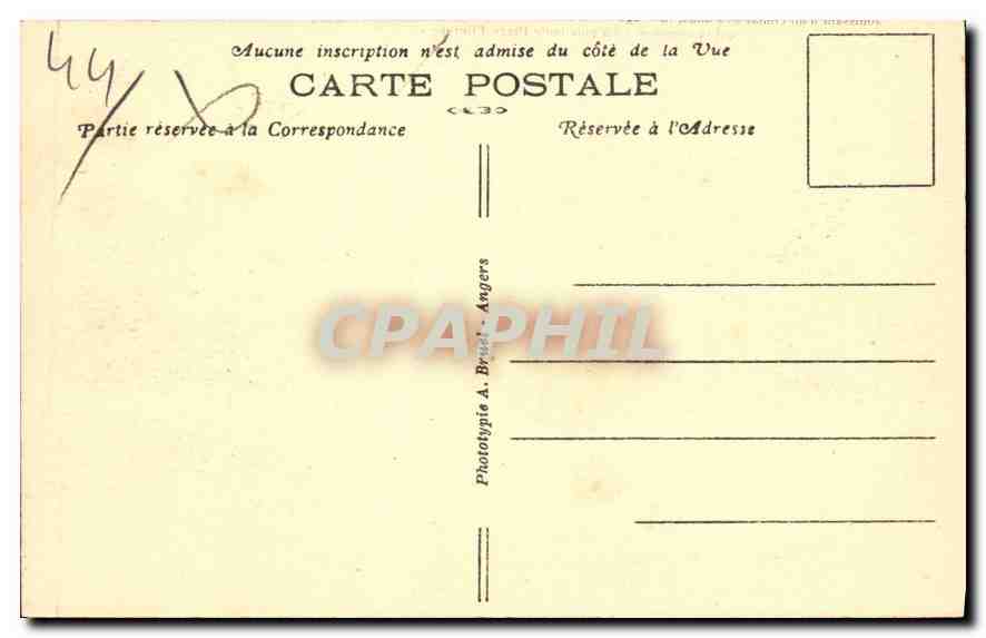 CPA La Baule sur Mer Loire Inf La Plage  — Rückseite