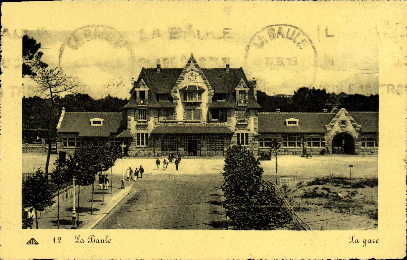 CPA La Baule La Gare 