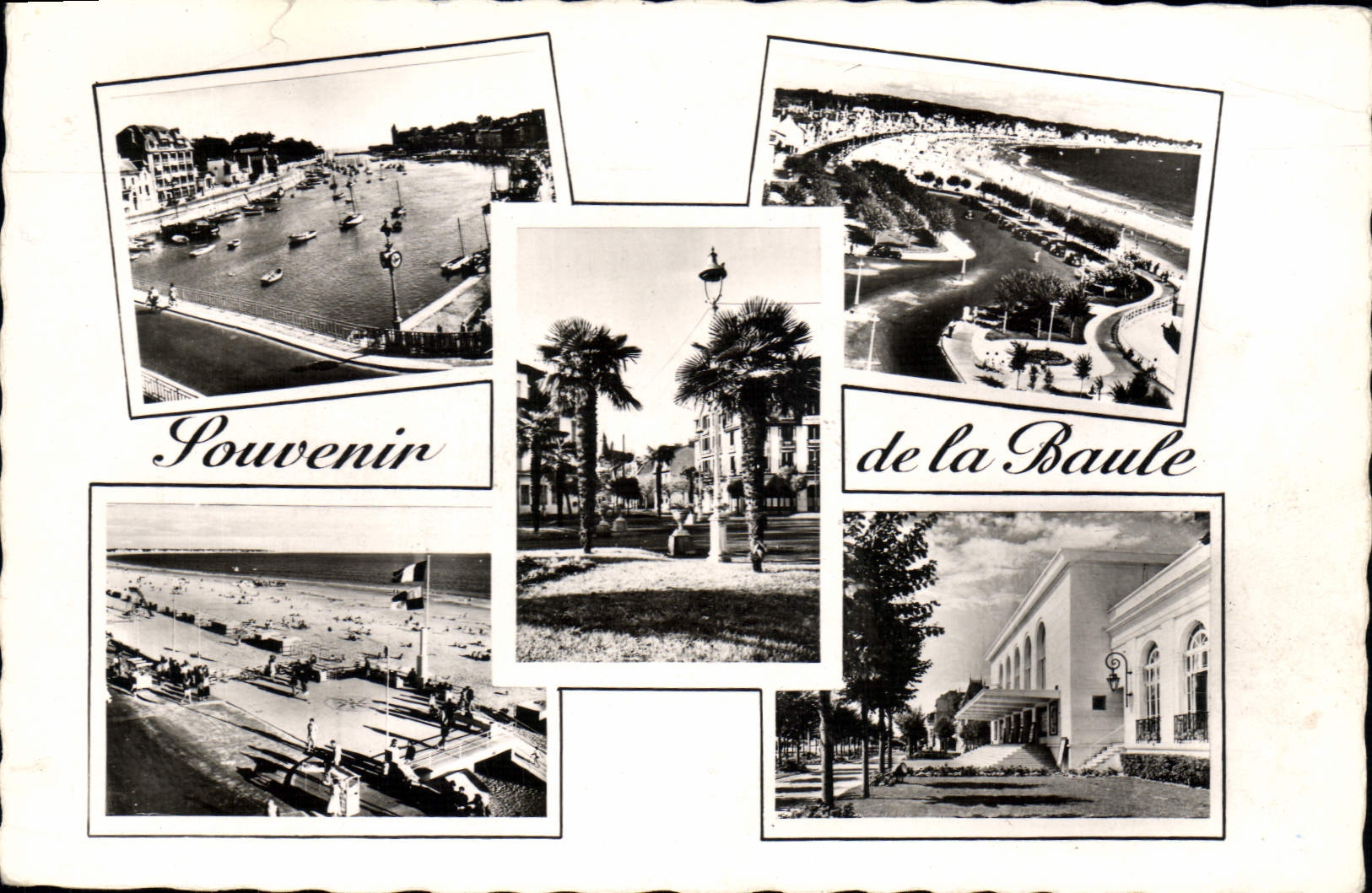 CPA Souvenir de la Baule 