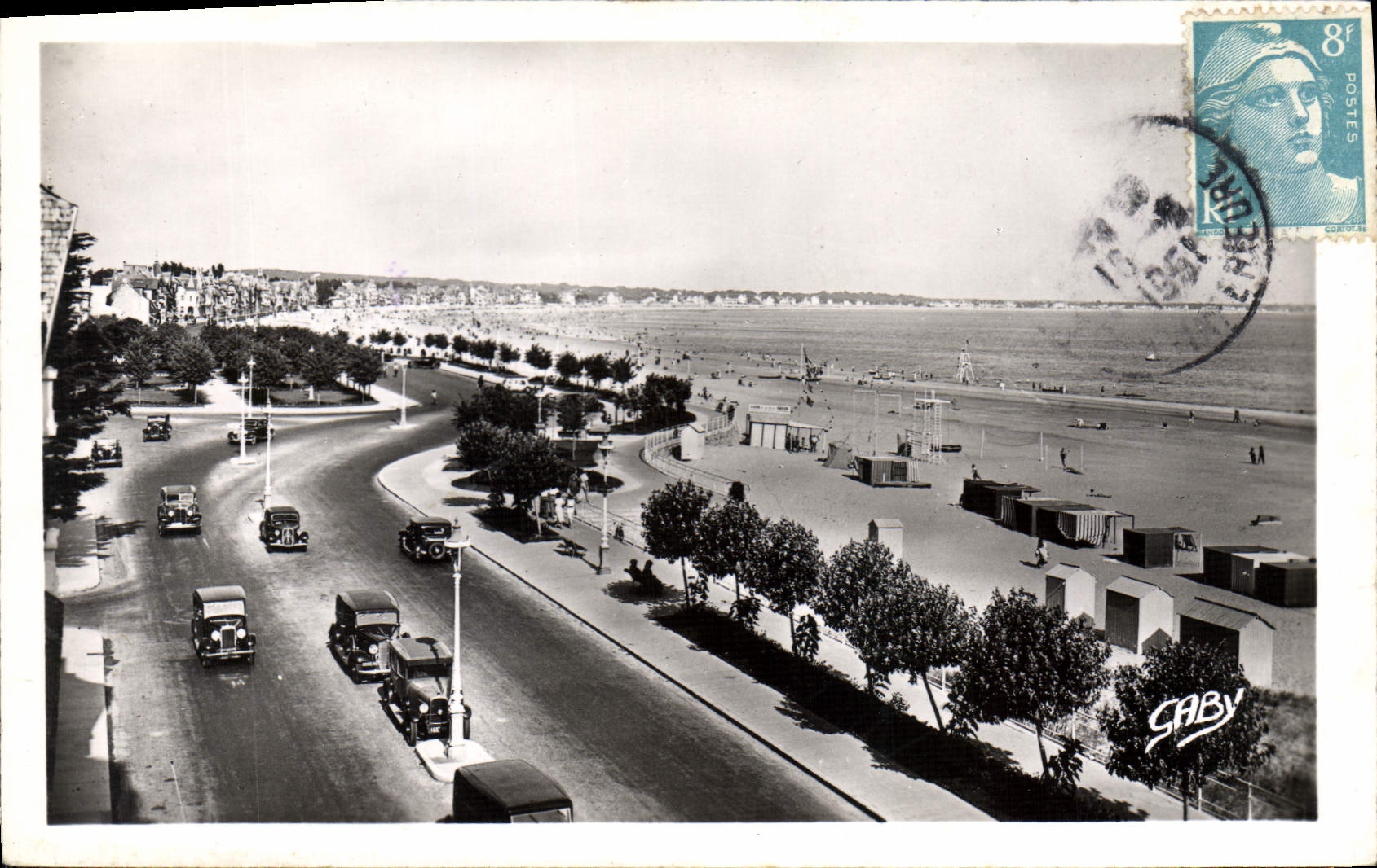 CPA La Baule La Plage 