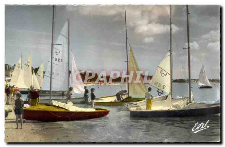 CPM La Baule Les Regates Bateaux