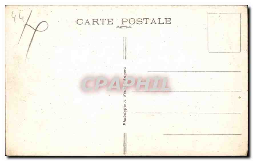 CPA La Baule sur Mer Loire Inf Le Port un jour de Regates  — Rückseite