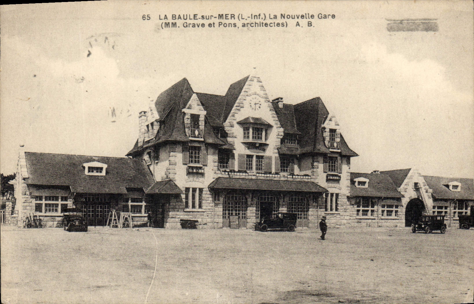 CPA La Baule sur Mer L Inf La Nouvelle Gare 