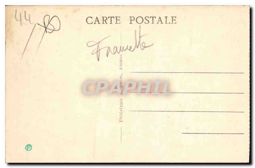 CPA La Baule les Pins La Nouvelle Eglise  — Rückseite