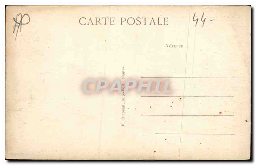 CPA La Baule sur Mer Loire Inf L'Hotel Royal  — Rückseite