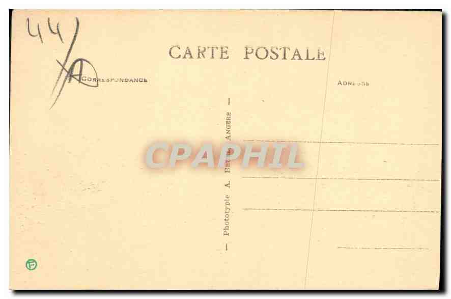 La BRULE-sur-MER (L.-Inf.) — Le Casino — Ferd. MÉNARD, Architecte — Verso