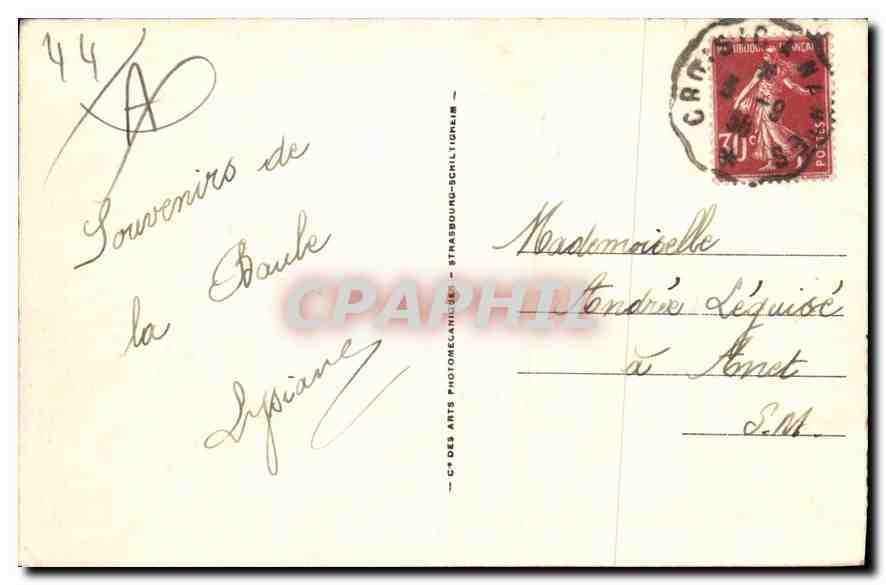 CPA La Baule Le Casino  — Rückseite