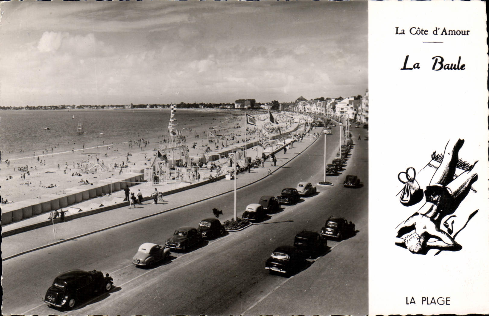 CPM La Baule La Plage 