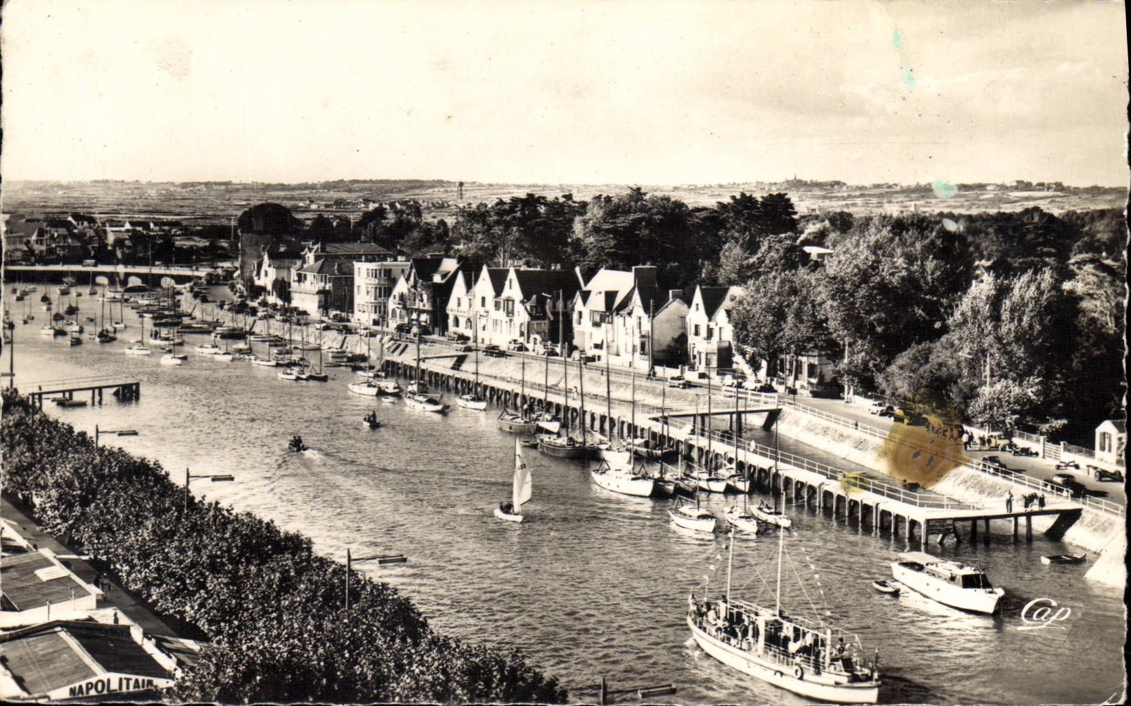 CPM La Baule Le Port Bateaux