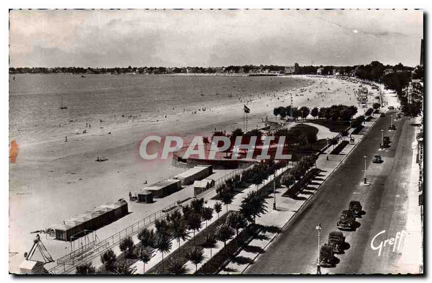 CPA La Baule Loire Inferieure Les Jardins et la Plage Benoit vus de l'Hermitage 
