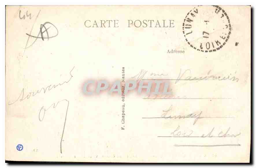 CPA La Baule sur Mer Loire Inf Entree du Casino  — Rückseite