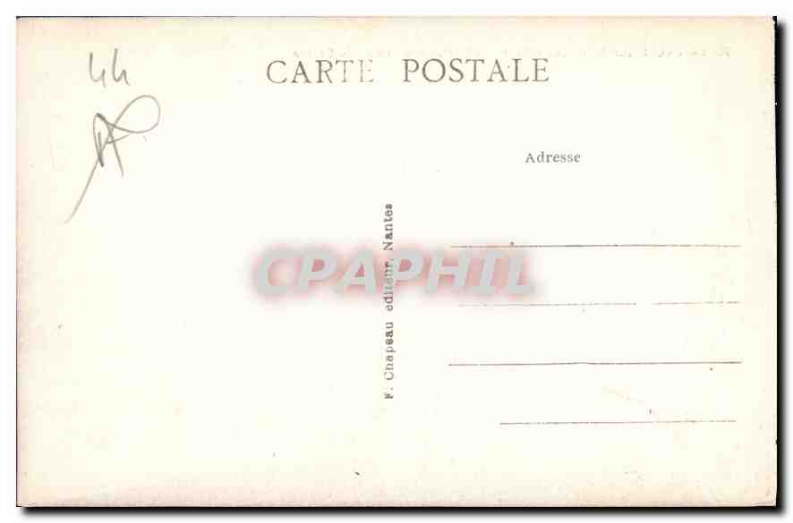 CPA La Baule sur Mer Loire Inf L'Esplanade devant le Casino  — Rückseite