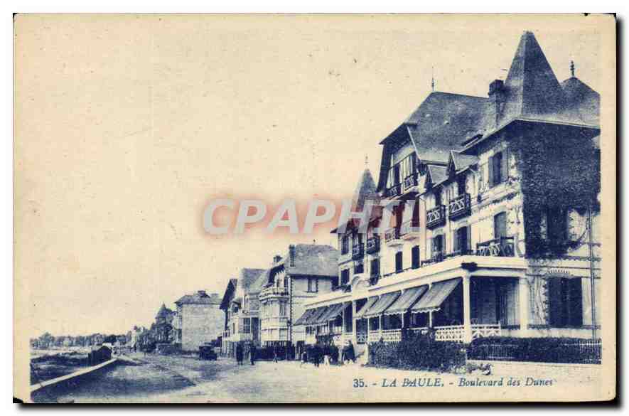 CPA La Baule Boulevard des Danes 