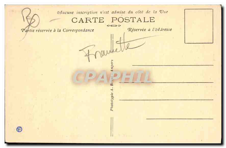 CPA La Baule sur Mer Loire Inf L'Avenue Pavie  — Back