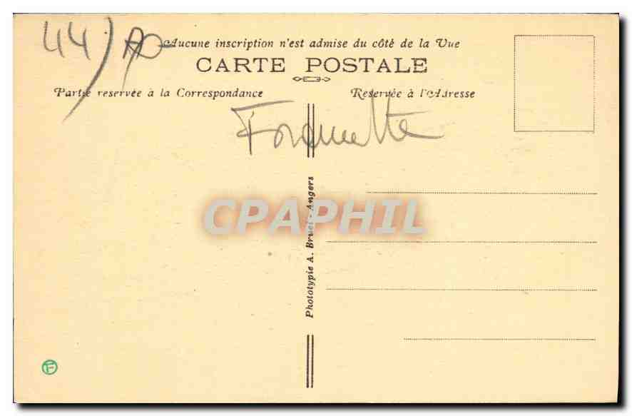 CPA La Baule sur Mer Loire Inf La Nouvelle Gare  — Rückseite