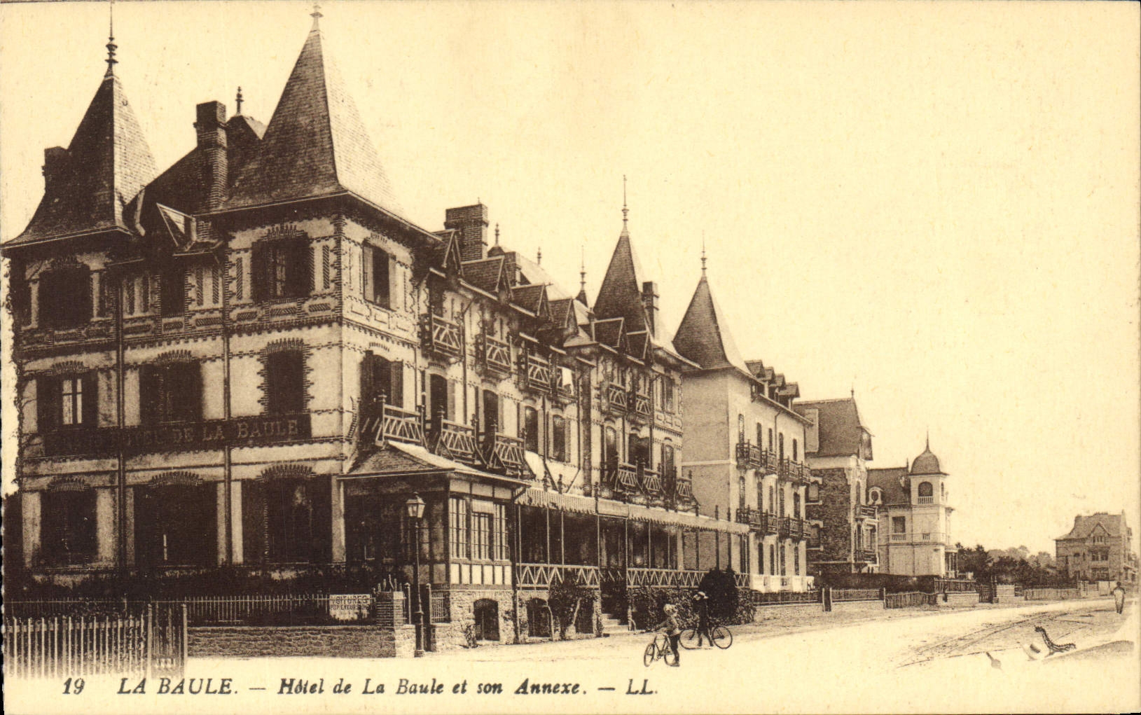 CPA La Baule Hotel de La Baule et son Annexe 