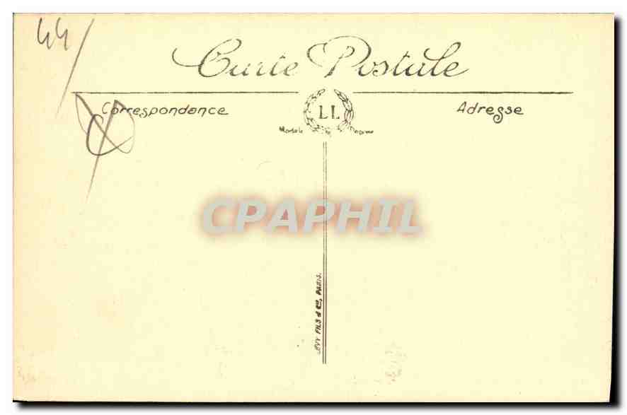 La Baule — Sortie de Messe — LL — Verso