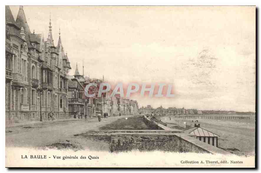 CPA La Baule Vue generale des Quais 