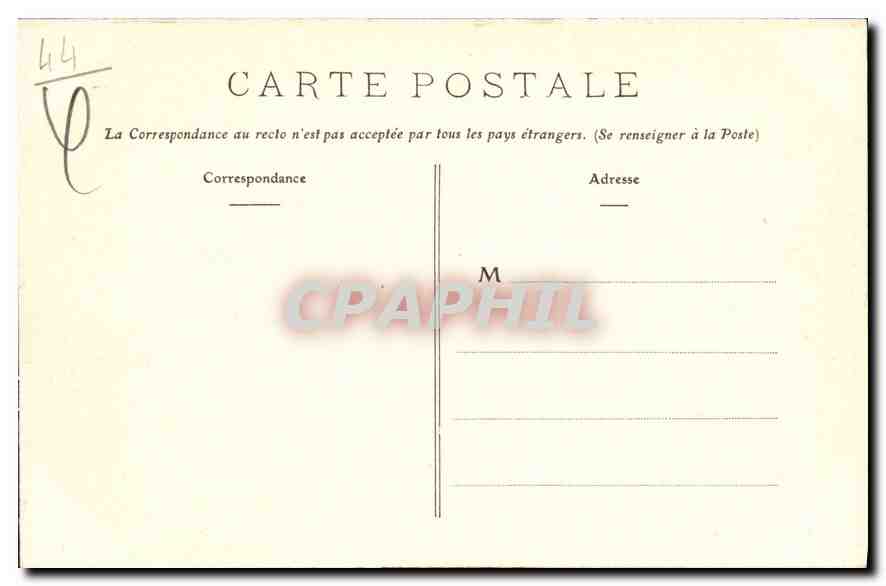 CPA La Baule Vue generale des Quais  — Rückseite