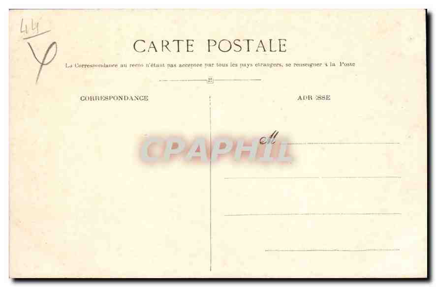 CPA La Baule Le Quai partie centrale Vue de l'Estacade  — Rückseite