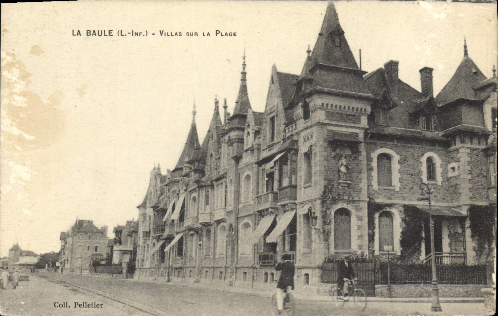 CPA La Baule Villas sur la Plage 
