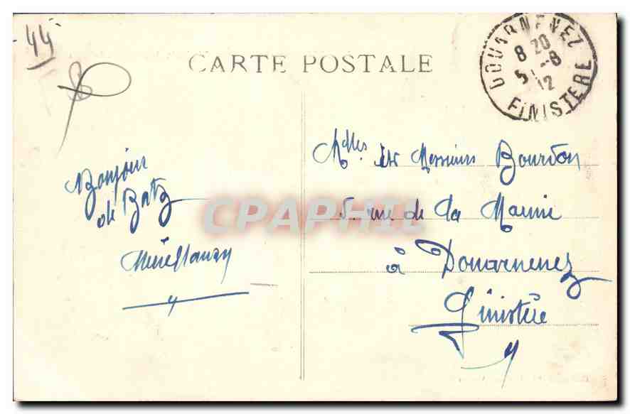 CPA Batz Loire Vue generale des Marais Salants  — Rückseite