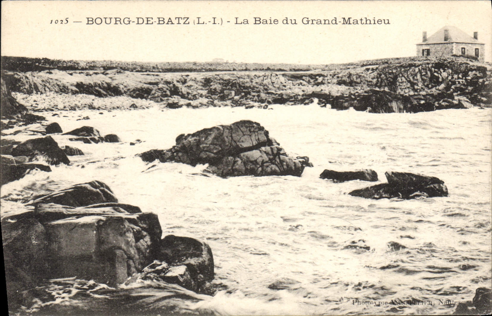 CPA Bourg de Batz La Baie du Grand Mathieu 