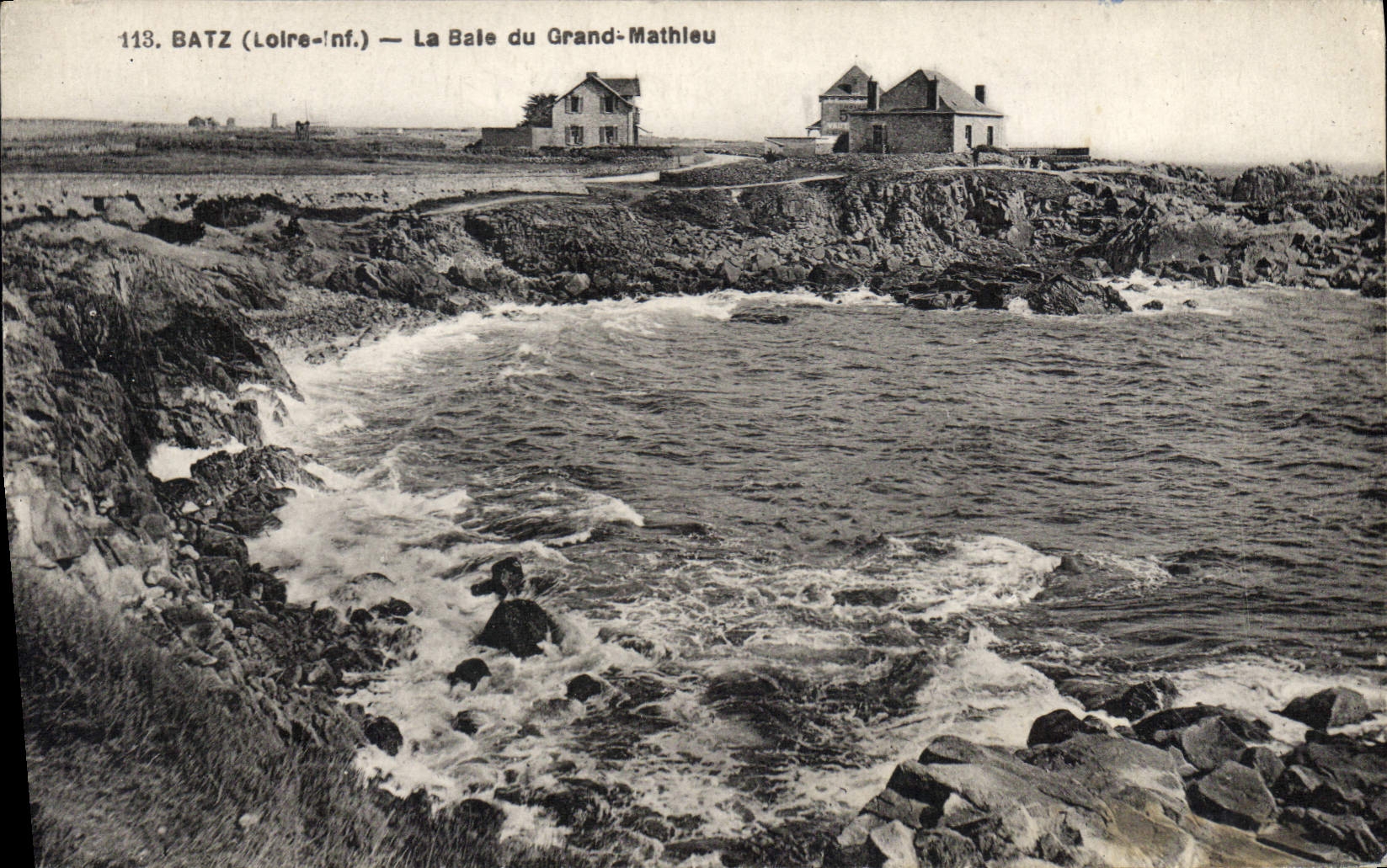 CPA Batz Loire La Baie du Grand Mathieu 