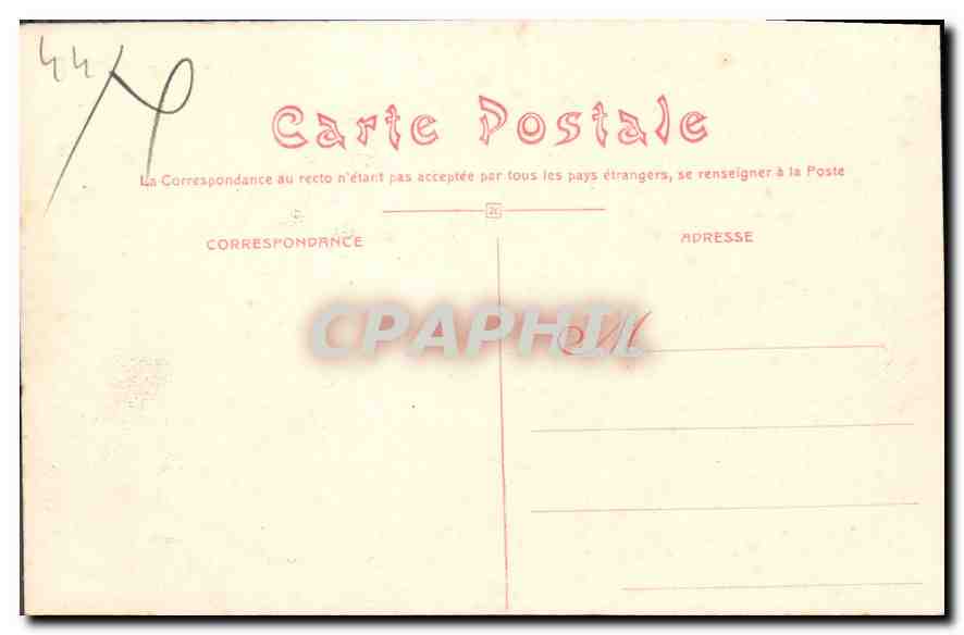 CPA Batz L'interieur de l'Eglise  — Rückseite