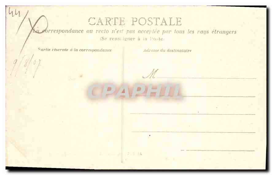CPA Au pays du sel Une noce au Bourg de Batz Mariage Folklore — Rückseite