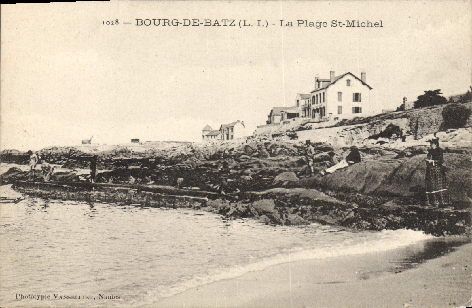 CPA Bourg de Batz La Plage St Michel 