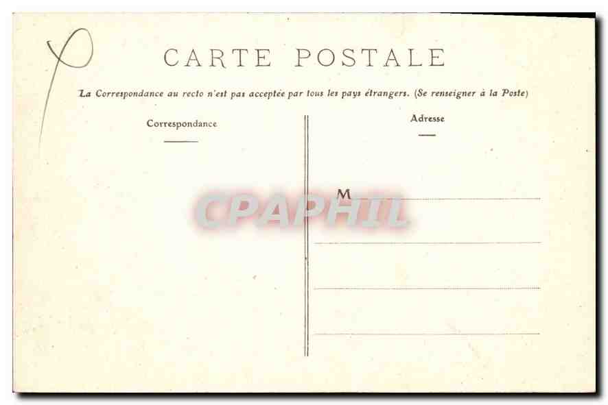 CPA Bourg de Batz La Plage St Michel  — Rückseite