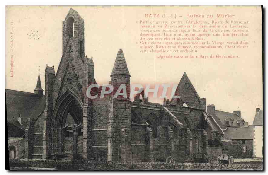 CPA Batz Ruines du Murier 