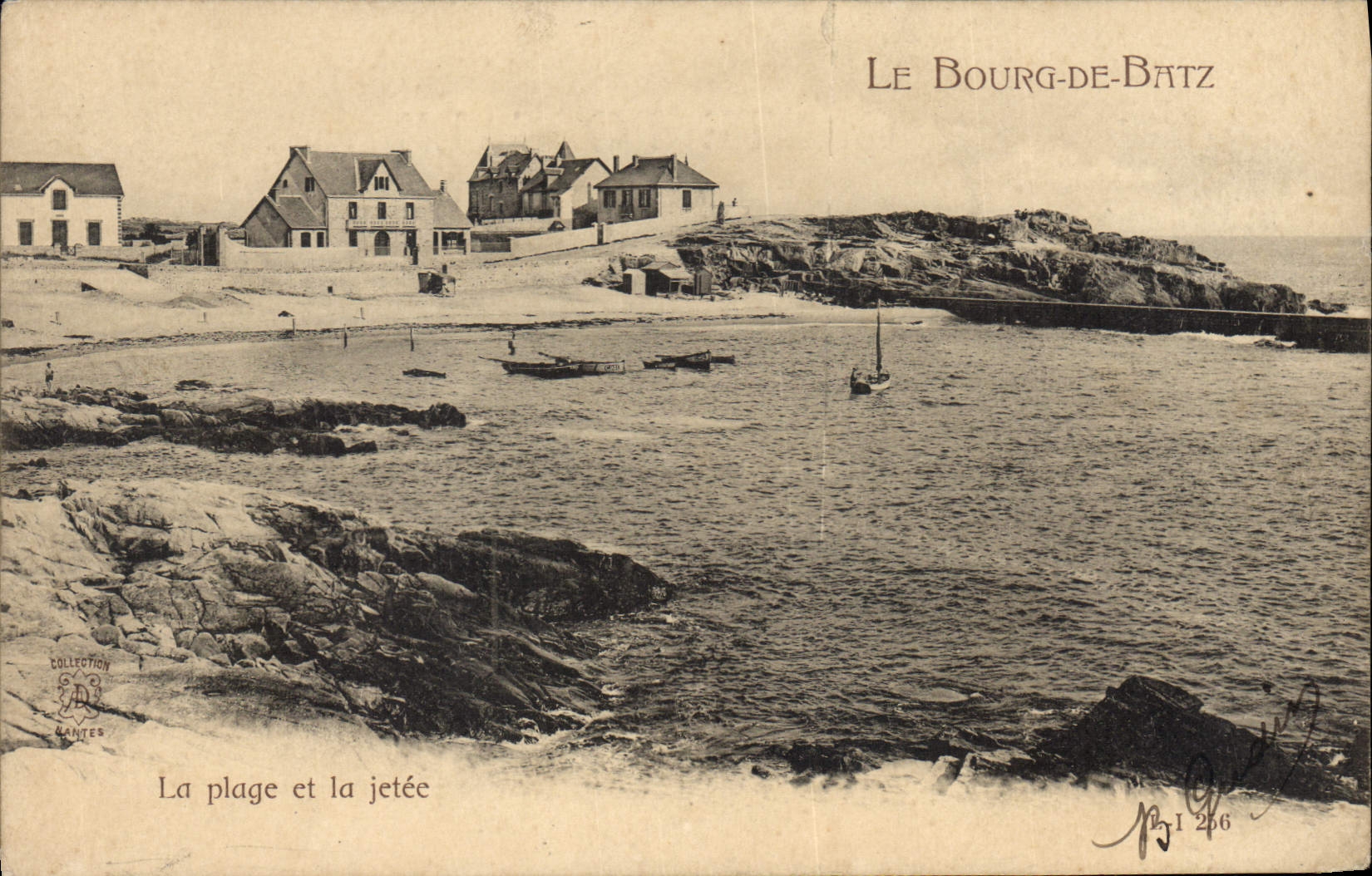 CPA Le Bourg de Batz 