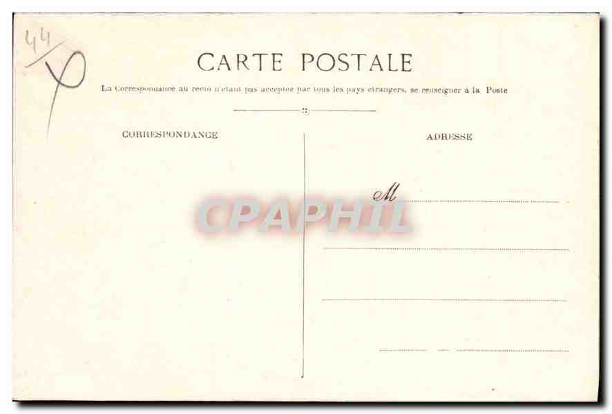 CPA Batz La Jetee  — Rückseite