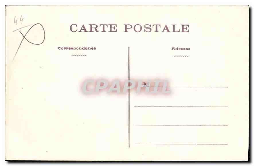 CPA Le Bourg Batz Les Marais Salants  — Rückseite