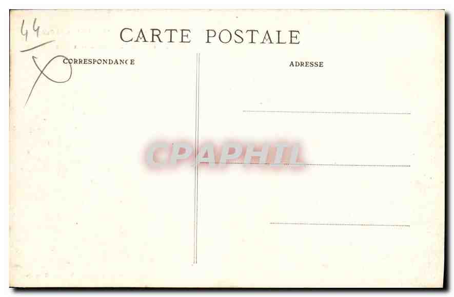 CPA Batz Chevet de l'Eglise St Guenole  — Rückseite