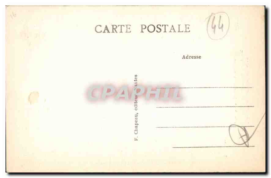 CPA En Bretagne vers 1840 Maries du Bourg de Batz dans leur costume pittoresque  — Rückseite